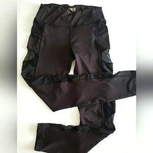 Charlotte Russe Sport Black Leggings